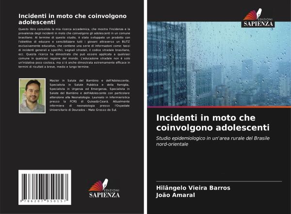 Incidenti in moto che coinvolgono adolescenti