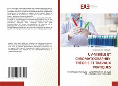 Cover UV-VISIBLE ET CHROMATOGRAPHIE: THÉORIE ET TRAVAUX PRATIQUES