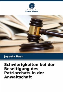 Cover Schwierigkeiten bei der Beseitigung des Patriarchats in der Anwaltschaft