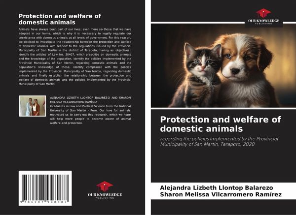 Protection and welfare of domestic animals Protection and welfare of domestic animals