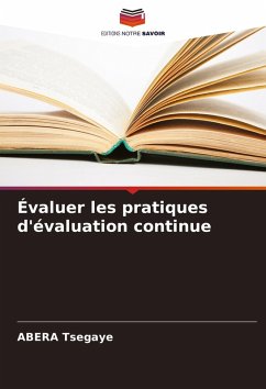 Cover Évaluer les pratiques d'évaluation continue