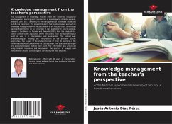Cover Knowledge management from the teacher's perspective
