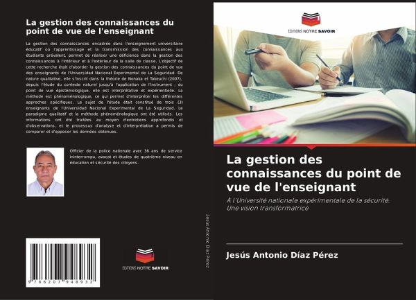 La gestion des connaissances du point de vue de l'enseignant La gestion des connaissances du point de vue de l'enseignant