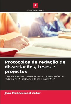 Cover Protocolos de redação de dissertações, teses e projectos