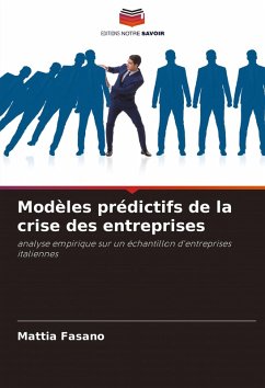 Cover Modèles prédictifs de la crise des entreprises