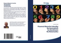 Cover Písemné Maturitní zkou¿ky Na Gymnáziích Se Zam¿¿ením Na Matematiku