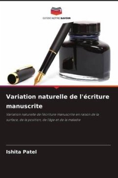 Variation naturelle de l'écriture manuscrite - Patel, Ishita