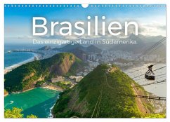 Brasilien - Das einzigartige Land in Südamerika. (Wandkalender 2025 DIN A3 quer), CALVENDO Monatskalender