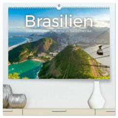 Brasilien - Das einzigartige Land in Südamerika. (hochwertiger Premium Wandkalender 2025 DIN A2 quer), Kunstdruck in Hochglanz - Calvendo;Scott, M.