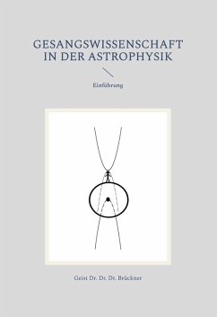 Cover Gesangswissenschaft in der Astrophysik