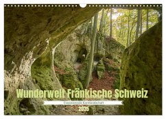 Wunderwelt Fränkische Schweiz (Wandkalender 2025 DIN A3 quer), CALVENDO Monatskalender