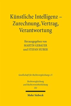 Cover Künstliche Intelligenz - Zurechnung, Vertrag, Verantwortung