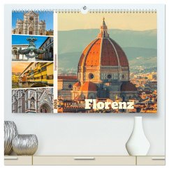 Florenz - Impressionen (hochwertiger Premium Wandkalender 2025 DIN A2 quer), Kunstdruck in Hochglanz