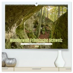 Wunderwelt Fränkische Schweiz (hochwertiger Premium Wandkalender 2025 DIN A2 quer), Kunstdruck in Hochglanz