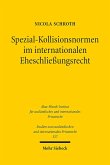 Spezial-Kollisionsnormen im internationalen Eheschließungsrecht