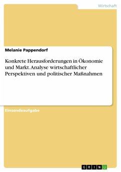 Konkrete Herausforderungen in Ökonomie und Markt. Analyse wirtschaftlicher Perspektiven und politischer Maßnahmen (eBook, PDF)