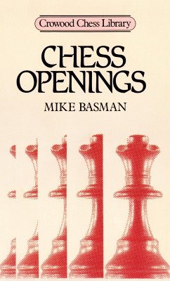 Chess Openings (eBook, ePUB) - Basman, Mike