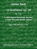 12 Duettinos op.42 Band 2 (Nr.7-12) für 2 Altblockflöten (Flöten, Violinen) Spielpartitur 12 Duettinos op.42 Band 2 (Nr.7-12) für 2 Altblockflöten (Flöten, Violinen) Spielpartitur