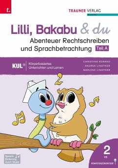 Cover Lilli, Bakabu & du - Abenteuer Rechtschreiben und Sprachbetrachtung 2 (dreiteilig)