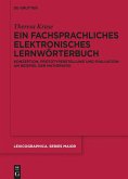 Ein fachsprachliches elektronisches Lernwörterbuch