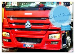 China Truck - Chinesische Nutzfahrzeuge (Wandkalender 2025 DIN A4 quer), CALVENDO Monatskalender