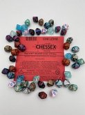 Bag of 50 Assorted Loose Mini-Polyhedral d10s - 2nd Release Bag of 50 Assorted Loose Mini-Polyhedral d10s - 2nd Release