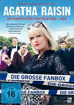 Cover Agatha Raisin-Die Große Fanbox Staffel 1-4