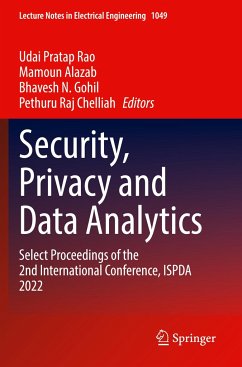 Security, Privacy and Data Analytics