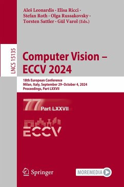 Cover Computer Vision - ECCV 2024