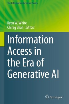 Cover Information Access in the Era of Generative AI