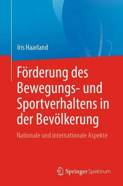 Cover Förderung des Bewegungs- und Sportverhaltens in der Bevölkerung