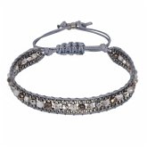 Armband "Crystal", grau