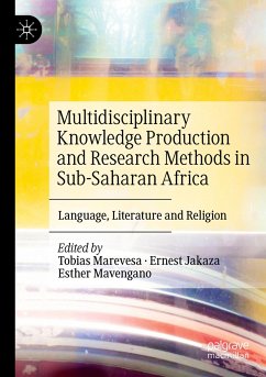 Multidisciplinary Knowledge Production and Research Methods in Sub-Saharan Africa