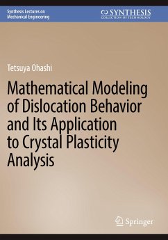 Mathematical Modeling of Dislocation Behavior and Its Application to Crystal Plasticity Analysis - Ohashi, Tetsuya