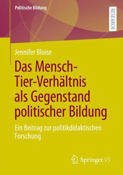 Cover Das Mensch-Tier-Verhältnis als Gegenstand politischer Bildung