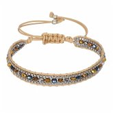 Armband "Crystal", beige