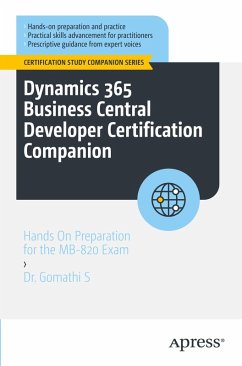 Dynamics 365 Business Central Developer Certification Companion - S, Dr. Gomathi