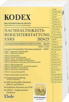 KODEX Nachhaltigkeitsberichterstattung - ESRS - Gedlicka, Werner;Bakel-Auer, Katharina van;Strakova, Jacqueline
