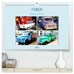 FARGO - American Trucks (hochwertiger Premium Wandkalender 2025 DIN A2 quer), Kunstdruck in Hochglanz