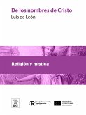 De los nombres de Cristo (eBook, ePUB)