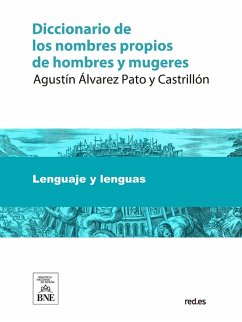 Diccionario de los nombres propios de hombres y mugeres (eBook, ePUB) Cover Diccionario de los nombres propios de hombres y mugeres (eBook, ePUB)