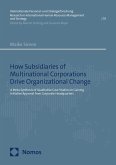 How Subsidiaries of Multinational Corporations Drive Organizational Change (eBook, PDF)