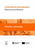 La filosofía de Henri Bergson (eBook, ePUB)