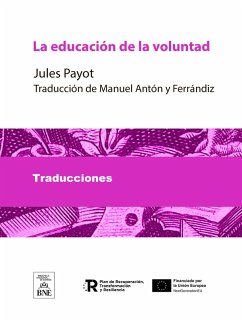 Cover La educación de la voluntad (eBook, ePUB)