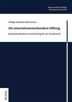 Die unternehmensverbundene Stiftung (eBook, PDF) Cover Die unternehmensverbundene Stiftung (eBook, PDF)