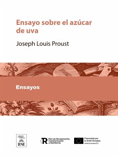 Ensayo sobre el azúcar de uva (eBook, ePUB) - Proust, Joseph Louis