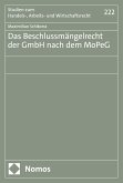 Das Beschlussmängelrecht der GmbH nach dem MoPeG (eBook, PDF)