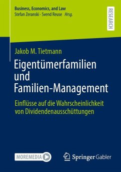 Cover Eigentümerfamilien und Familien-Management (eBook, PDF)