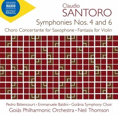Cover Santoro: Sinfonien Nr. 4 Und 6