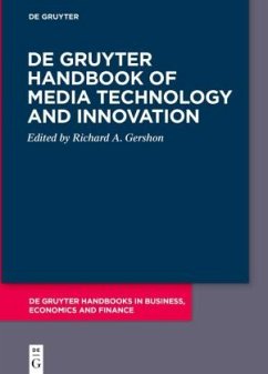 Cover De Gruyter Handbook of Media Technology and Innovation